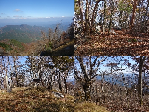 小川岳山頂